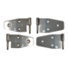 Kentrol  Door Hinge Set for 03-06 Jeep Wrangler TJ