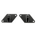 LoD Offroad JDR2061 Destroyer Rear Bumper D-Ring Mount Pair in Black for 2020-2021 Jeep Gladiator JT