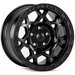 Lynx  Hangfire Wheel 17 x 8.5" with 5.5" Back Space for 07-26 Jeep Wrangler JK, JL & Gladiator JT