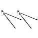 MasterTop Adjustable Spreader Bars  MasterTop 15430101 Adjustable Spreader Bars  for 87-95 YJ Factory Soft Top Bow Systems