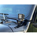Motobilt MB2134-Powder A-Pillar Light Mount Kit  for 18-26 Jeep Wrangler JL & Gladiator JT