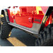 Motobilt MB1096 Crusher Rocker Guards with Step for 18-26 Jeep Wrangler JL Unlimited 4-Door