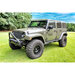 Motobilt MB1158-JKU Frame Mounted Rocker Guards for 07-18 Jeep Wrangler JK Unlimited 4-Door