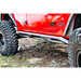 Motobilt MB1158 Frame Mounted Rocker Guards  for 18-26 Jeep Wrangler JL Unlimited