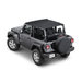 MasterTop Bimini Plus Top with Integrated Grab Handles MasterTop  Bimini Plus Top with Integrated Grab Handles for 18-22 Jeep Wrangler JL 2-Door