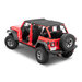 MasterTop Bimini Plus Top with Integrated Grab Handles MasterTop  Bimini Plus Top with Integrated Grab Handles for 18-21 Jeep Wrangler JL Unlimited