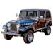 Phoenix Graphix Laredo Vinyl Hood Graphics Kit Phoenix Graphix  Laredo Vinyl Hood Graphics Kit for 85-86 Jeep CJ-7 Laredo