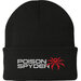 Poison Spyder 99HAT009BLK Stacked Knit Beanie 