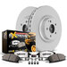 PowerStop CPK8802-36 Z36 Truck & Tow Carbon-Fiber Ceramic Brake Pad & Coated Rotor Kit for 21-26 Ford Bronco
