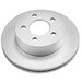 PowerStop AR8745EVC Evolution Genuine GEOMET Front Fully Coated Rotors for 99-06 Jeep Wrangler TJ