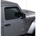 Putco Element Tinted Window Visors  Putco  Element Tinted Window Visors  for 18-26 Jeep Wrangler JL & Gladiator JT