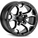 Quadratec Morphic II Wheel 17x8.5 with 5.2in Backspace  Quadratec  Morphic II Wheel 17x8.5 with 5.2in Backspace  for 07-26 Jeep Wrangler JL, JK & Gladiator JT
