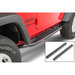 Quadratec QRC Side Armor with Step Quadratec  QRC Side Armor with Step for 07-18 Jeep Wrangler JK