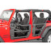 Quadratec  Tube Doors for 07-18 Jeep Wrangler JK