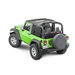 QuadraTop  Jeep Licensed Mesh Bimini Top for 07-18 Jeep Wrangler JK