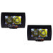 Quake LED QQU782 Seismic RGB 3" LED Flood Light Pair 