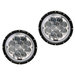 Quake LED Spider Eye Headlights with DRL Halo & RGB Accent Backlighting Quake LED QTE1024 Spider Eye Headlights with DRL Halo & RGB Accent Backlighting for Jeep Wrangler JK, TJ & CJ