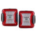 Quake LED QTE345 Redout LED Tail Lights  for 18-22 Jeep Wrangler JL