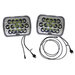 Quake LED Tempest Series RGB 39W 5x7" LED Headlight Kit Quake LED QTE751 Tempest Series RGB 39W 5x7" LED Headlight Kit for 84-01 Jeep Wrangler YJ, Cherokee XJ & Comanche MJ