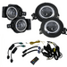 Race Sport Lighting 9in Adapted Headlight & 4in Foglight ColorSMART Combo Complete RGB Multi-Color Kit Race Sport Lighting  9in Adapted Headlight & 4in Foglight ColorSMART Combo Complete RGB Multi-Color Kit for 18-25 Jeep Wrangler JL & Gladiator JT