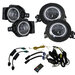 Race Sport Lighting 9in Adapted Headlight & 4in Foglight ColorSMART Combo Complete RGB Multi-Color Kit Race Sport Lighting  9in Adapted Headlight & 4in Foglight ColorSMART Combo Complete RGB Multi-Color Kit for 18-25 Jeep Wrangler JL & Gladiator JT