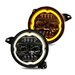 Race Sport Lighting RGBW Chasing Headlight Kit Race Sport Lighting RS9RGBW RGBW Chasing Headlight Kit for 18-25 Jeep Wrangler JL & Gladiator JT