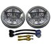 Race Sport Lighting JJKDKK7 Diamond Series Dual Beam LED Head Lights for 97-18 Jeep Wrangler TJ & JK