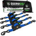 Rhino USA 1" x 10' Retractable Ratchet Straps Rhino USA  1" x 10' Retractable Ratchet Straps