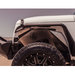 Road Armor 507LFF0Z Stealth Body Armor Inner Front Fender Liners for 07-18 Jeep Wrangler JK - Bare Stainless Steel