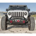 Road Armor  Stealth Mid Width Front Winch Bumper for 18-20 Jeep Wrangler JL & Gladiator JT
