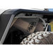 Road Armor  Stealth Body Armor Inner Fender Liners for 18-20 Jeep Wrangler JL & Gladiator JT - Bare Stainless Steel