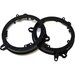 Rockford Fosgate 82-8148 6" to 6.75" Rear Door Speaker Adapter Brackets for 16-26 Toyota Tacoma