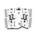 Rough Country 60600 3.5" Lift Kit for 18-23 Jeep Wrangler JL Unlimited Rubicon 392
