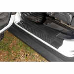 Kit De Protection De Seuil Rugged Ridge Pour Jeep Wrangler JK 2007-2016 - Noir - Adhésif Puissant