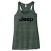 Jeep Merchandise Ladies Relaxed Racerback Jeep Logo Tank Top Jeep Merchandise  Ladies Relaxed Racerback Jeep Logo Tank Top