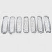 Trim Illusion  Delete Grille Overlay for 07-18 Jeep Wrangler JK