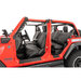 Tru-Fit  Eco Leather Front & Rear Seat Covers for 21-25 Jeep Wrangler JL Unlimited 4-Door 4Xe with Rear Seat Center Armrest