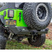 Turn Offroad JKRB-02 Rear Bumper with LED Light Pods & Recevier Hitch for 07-18 Jeep Wrangler JK
