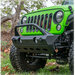 Turn Offroad JPFB-02 Front Stubby Bumper with Full Skid Plate for 07-26 Jeep Wrangler JK, JL & Gladiator JT