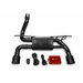 Valvetronic Designs JEEP.JL.AXL.BLK Blackbear Valved Axle-Back Exhaust System for 18-27 Jeep Wrangler JL