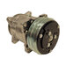 Vintage Air 047000-SUR 508 Rear Exit Compressor with Double V-Groove Pulley & Standard Finish for 81-86 Jeep CJ5, CJ7 & CJ8