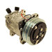 Vintage Air 04709-VUA 709 Compressor with Double V-Groove Pulley & Standard Finish for 67-91 Jeep Wagoneer SJ