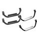 Warrior Products 3" Drop Knight Guard Steps in Black Warrior Products 55005 3" Drop Knight Guard Steps in Black