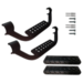 Warrior Products  3" Drop Step with Black Diamond Plate Step Pad  Warrior Products   3" Drop Step with Black Diamond Plate Step Pad