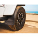 WeatherTech No-Drill Mudflaps WeatherTech  No-Drill Mudflaps for 18-25 Jeep Wrangler JL & Gladiator JT