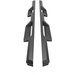 Westin HDX Drop Nerf Steps in Textured Black Westin  HDX Drop Nerf Steps in Textured Black for 2020 Jeep Gladiator JT