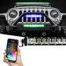 XKGLOW Multi-Color RGBW LED Light Bars with XKchrome Smartphone App XKGLOW  Multi-Color RGBW LED Light Bars with XKchrome Smartphone App for 07-25 Jeep Wrangler JK, JL & Gladiator JT