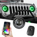 XKGLOW 7" LED Headlight Kit XKchrome Smartphone App XKGLOW  7" LED Headlight Kit XKchrome Smartphone App for 97-25 Jeep Wrangler TJ, JK, JL, & Gladiator JT