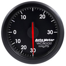Auto Meter 2-1/16" Boost/Vac Gauge with AirDrive (30HG/30PSI)