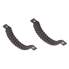 Bartact Paracord Rear Roll Bar Grab Handles for 07-18 Jeep Wrangler JK Unlimited 4-Door